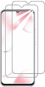 【2枚セット】Xiaomi Mi 10 Lite 5G ガラスフィルム Xiaomi Mi 10 Lite 5G 強化ガラスフィル