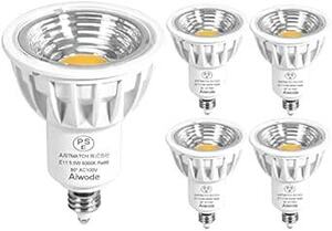 Aiwode 5.5W LED電球 E11口金 昼光色 6000K、50-60W形相当LEDハロゲン電球、LEDスポットライトCR