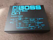 BOSS Direct Box DI-1 ダイレクトボックス レコードディング機器_画像1
