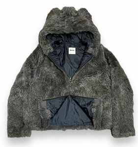 Rare 00s Ne-net Yeti Fur Jacket Bear Ear Archive beauty:beast LGB L.G.B. ifsixwasnine kmrii fotus W&LT 20471120 Japanese Label