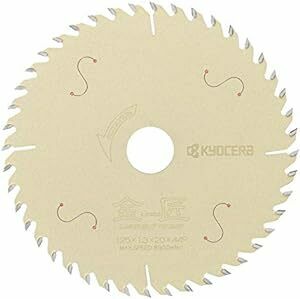 京セラ(Kyocera) 旧リョービ 金匠 レーザースリットチップソー 66500151 ノコ刃外径125mm 内径20mm 刃数