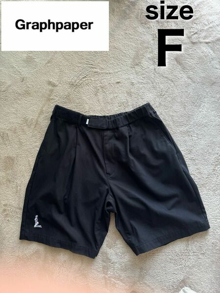 【Graphpaper】Cotton Wide Tuck Chef Shorts