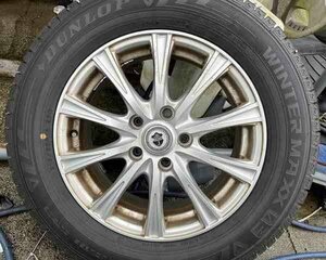 ★4272★RU1★ヴェゼル★215/60R16　16×6.5J　社外　アルミホイール　4本セット