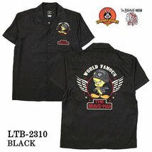 The BRAVE-MAN × LOONEY TUNES ルーニー テューンズ 【定価\15800＋税】 レーヨン半袖シャツ LTB-2310 BLACK サイズ L_画像2