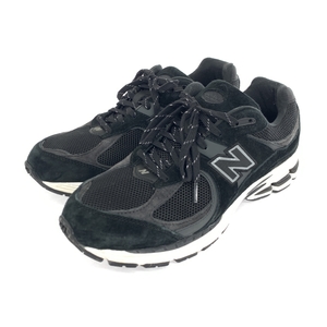 ◆new balance ニューバランス スニーカー 26.5◆M2002RBK ブラック スエード メンズ 靴 シューズ sneakers