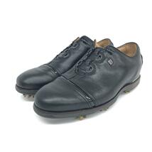 美品◆FootJoy フットジョイ Boa ゴルフシューズ 26 1/2◆52024 ブラック レザー ダイヤルロック メンズ 靴 シューズ shoes_画像1