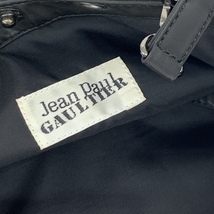 ◆Jean Paul GAULTIER ジャンポールゴルチエ 2WAYバッグ◆ ブラック ナイロン レディース トート ショルダー bag 鞄_画像6