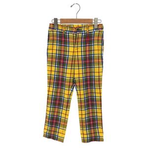 ◆ Dolce &amp; Gabbana Dolce &amp; Gabbana Pants 9/10 ◆ Желтые дети Проверьте рисунок, регулируемые дни