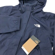 未使用品◆THE NORTH FACE ザノースフェイス ナイロンジャケット Lサイズ◆ ネイビー レディース NF0AQEU8K2 ANTORA JACKET アウター 47_画像3