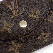 ◆LOUIS VUITTON ルイヴィトン ポルトフォイユエレーヌ モノグラム 三つ折り財布◆M60253 MI1176 ブラウン レザー レディース_画像8