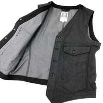 ◆G-STAR RAW ジースターロウ ベスト L◆ ブラック メンズ アウター TYPE C WAISTCOAT_画像6