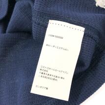 未使用品◆POLO RALPH LAUREN ポロラルフローレン 長袖カットソー Sサイズ◆ ネイビー コットン混 メンズ ロゴ刺繍 ワッフル トップス 9_画像6