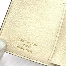 ◆LOUIS VUITTON ルイヴィトン ポルトフォイユ・メティスコンパクト 財布◆M81071 クリーム モノグラムアンプラント レディース RFIDタグ_画像8