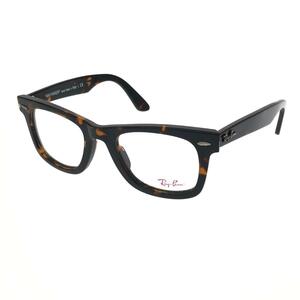 ◆Ray-Ban レイバン ウェイファーラー メガネ◆RB5121 2012 ブラウン べっ甲柄 デモレンズ ユニセックス 眼鏡 服飾小物