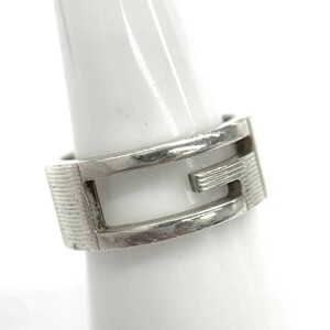 ◆GUCCI グッチ ブランデッドG SVリング ◆ シルバーカラー Ag925 レディース 指輪 ring accessory アクセサリー
