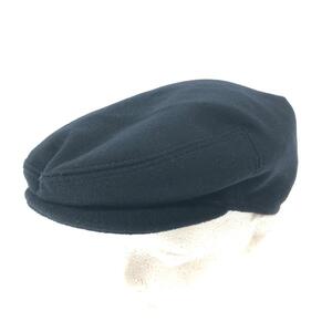 ◆agnes b. アニエスベー ハンチング ◆ ブラック 毛100％ レディース 帽子 ハット hat 服飾小物