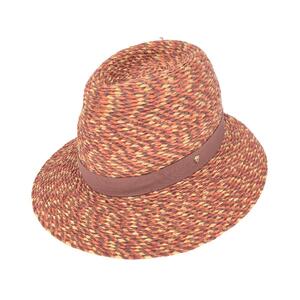 良好◆Helen Kaminski ヘレンカミンスキー ラフィアハット ◆ マルチカラー ラフィア レディース 帽子 ハット hat 服飾小物