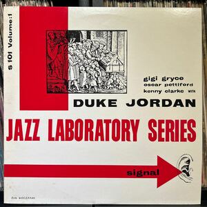 Duke Jordan / Jazz Laboratory Vol.1 日本盤LP