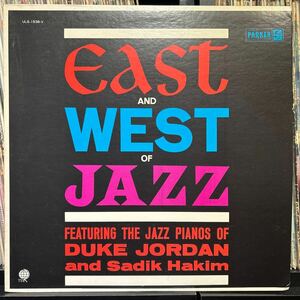 Duke Jordan / East and West Of Jazz 日本盤LP