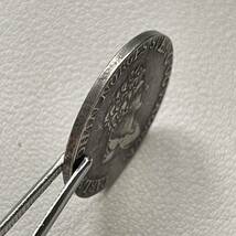 ノルウェー 硬貨 古銭 チャールズ3世ジョン 1830年 カール14世 スウェーデン ゴート族 クラウン ライオン ハンマー コイン 重4.3g 銀貨_画像3