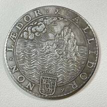 オランダ 硬貨 古銭 メダル 1588年 アルマダの海戦 スペイン無敵艦隊の敗北記念 船団 モーリス王子の盾 記念メダル コイン 重37.20g_画像2