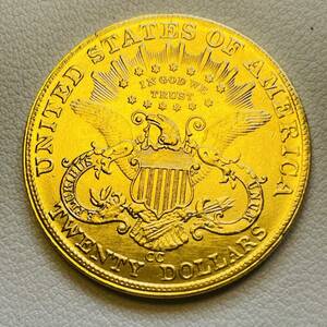アメリカ 硬貨 古銭 自由の女神 1879年 ハクトウワシ 13の星 13の州 イーグル 矢 オリーブの枝 コイン 重17.28g 金貨