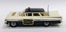 60年代　英コーギー　シボレー・インパラ　ポリスカー　POLICE PATROL　パトロールカー_画像3