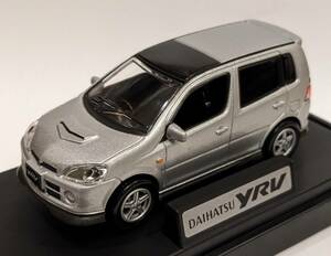 [ rare car ] M Tec Daihatsu YRV silver 1/43 box & catalog attaching 