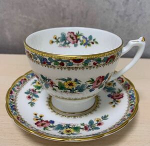 COALPORT 英国製ヴィンテージ　コールポート　Ming Rose カップ＆ソーサー