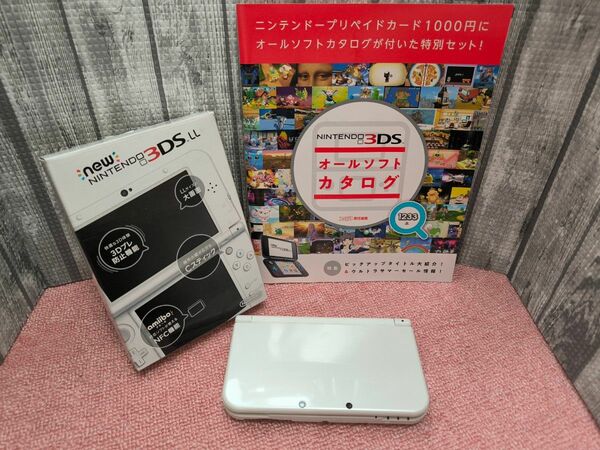 new NINTENDO3DSLL パールホワイト