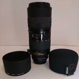 Nikon ED AF MICRO NIKKOR　70-180mm 1:4.5-5.6　D　ニコン一眼レフ用カメラレンズ　中古　防湿庫保管