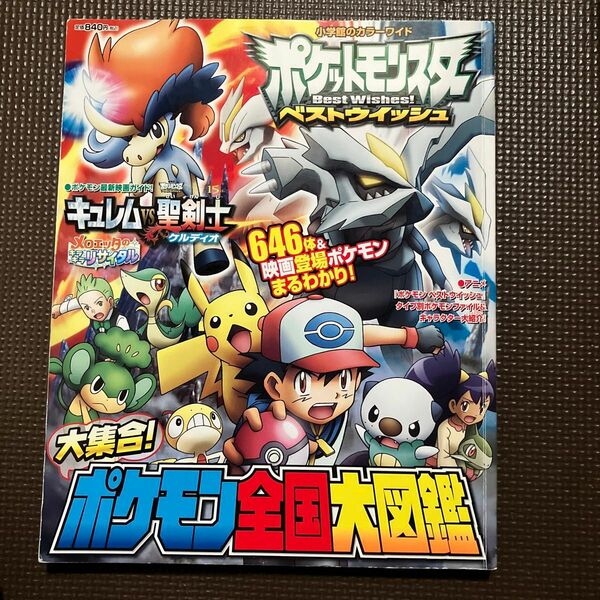 ポケットモンスターベストウィッシュ大集合！ ポケモン全国大図鑑 小学館のカラーワイド／小学館