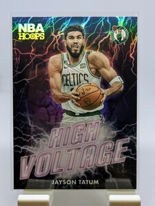 【100円スタート】Jayson Tatum - 2023-24 Panini NBA Hoops High Voltage Holo SP / Celtics ジェイソン・テイタム