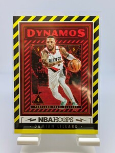 【1円スタート】Damian Lillard - 2023-24 Panini NBA Hoops Dynamos / Portland Trail Blazers デイミアン・リラード