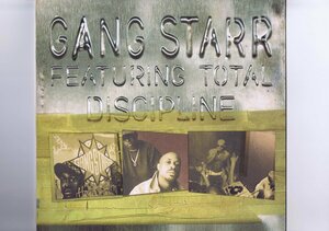 盤質良好 UK盤 12inch Gang Starr Featuring Total / Discipline / DJ Premier 7243 8 87675 6 9