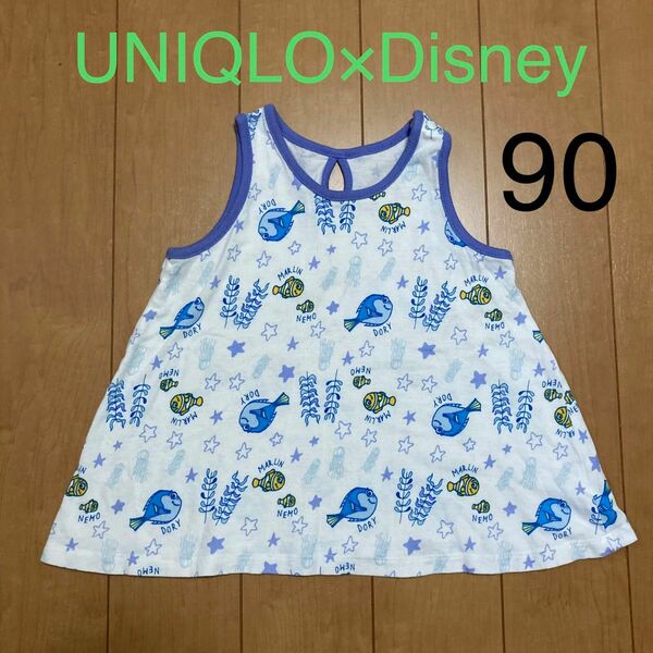 UNIQLO Disney ユニクロ ディズニー ファインディング・ニモ タンクトップ 90