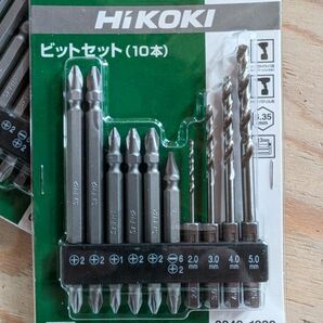 ◆新品◆ ビットセット 10本　1セット　日立工機 電動工具 　HIKOKI　ハイコーキ インパクトドライバー 等 マキタ