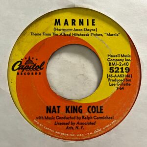 【JAZZ】NAT KING COLE # MARNIE # MORE AND MORE OF YOUR AMOR / US / 7 / 1964