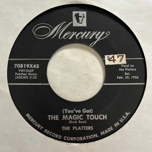 US盤 7インチ　THE PLATTERS # (You've Got) THE MAGIC TOUCH / WINNER TAKE ALL