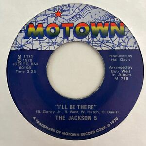 US / 7 / 1970 / THE JACKSON 5 # I'LL BE THERE / ONE MORE CHANCE