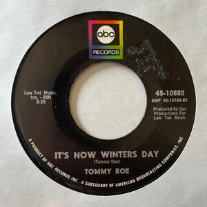 【POP/VOCAL】TOMMY ROE # IT'S NOW WINTERS DAY # KICK ME CHARLIE / US / 7 / 1966
