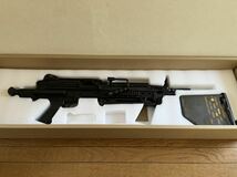 G&P M249 パラ FN MINIMI 電動ガン 本体動作品 ボックスマガジン難あり_画像1