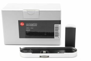[A Top Mint] Leica Handgrip M10 Silver 24019 for M10 w/Box From JAPAN 8855