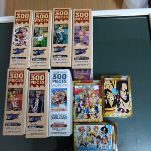 中古　ジャンク　ワンピース　ジグソーパズル10点セット　