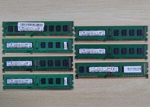 デスクトップ用DDR3メモリー 7枚セット ジャンク