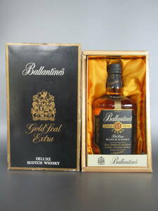 A11　古酒 未開栓【BALLANTINES バランタイン ウイスキー 750ml 43％】