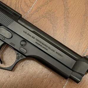 東京マルイ ベレッタ M92F ミリタリーモデル Beretta M92F Military Model エアガン HOPUPつき 10歳以上 動作確認品 ジャンク扱いの画像4