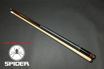 15482 アダム Adam AD-6N パープルハート 4剣 10山 ビリヤード キュー CUE SPIDER_画像1