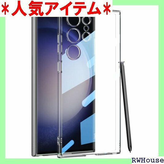 FODDOM Galaxy S24 Ultra ケース 耐衝撃/落下防止/傷防止 S24Ultraカバー クリア 1138