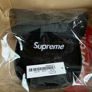 supreme Denim Camp Cap Black